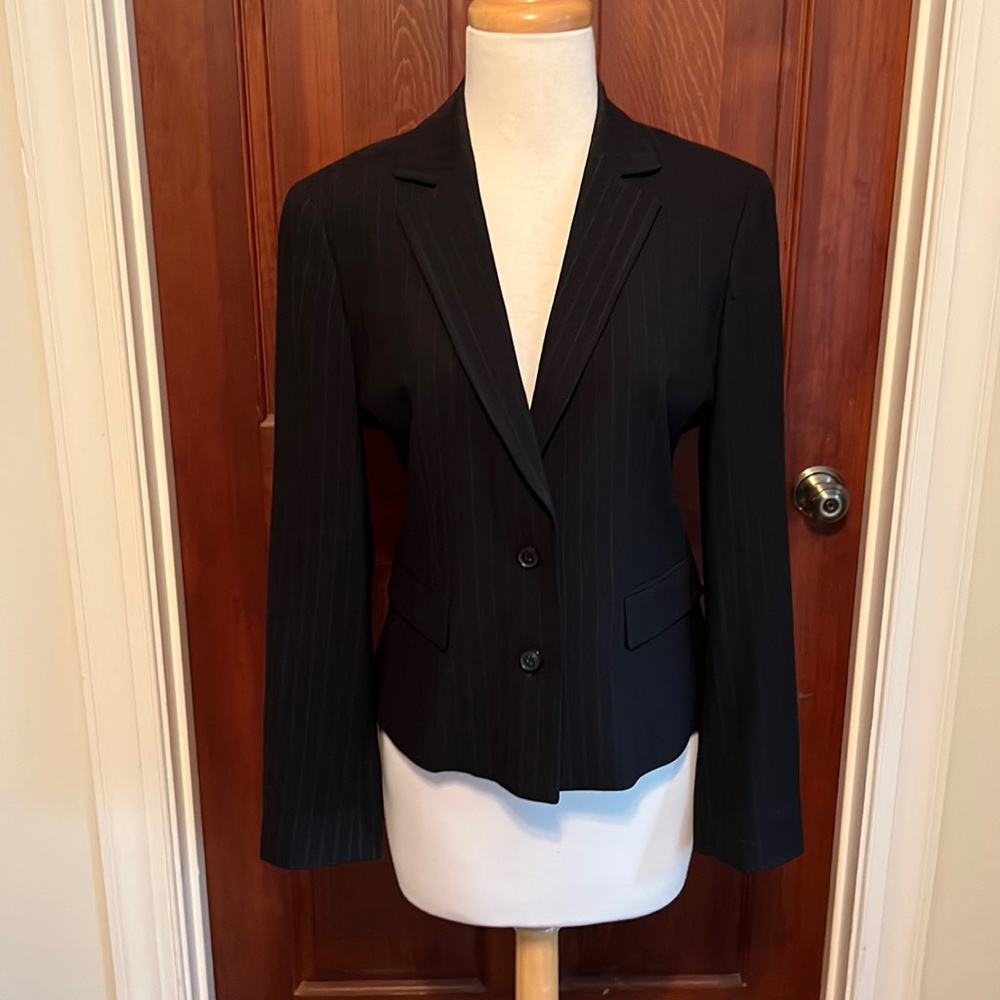 Black suit jacket